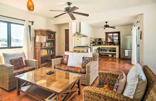Colonia Centro Condo | Gorgeous Penthouse Villa w/Deck & Ocean Views!