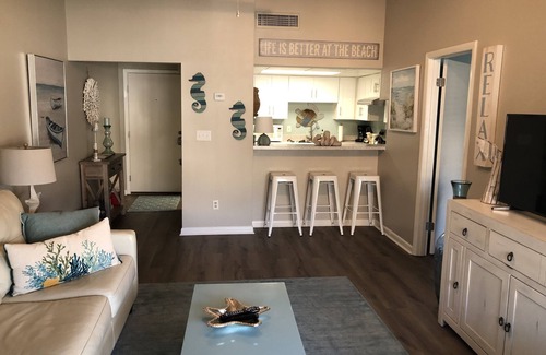 Villa Sabine Condo | Gorgeous waterfront condo steps from the beach!