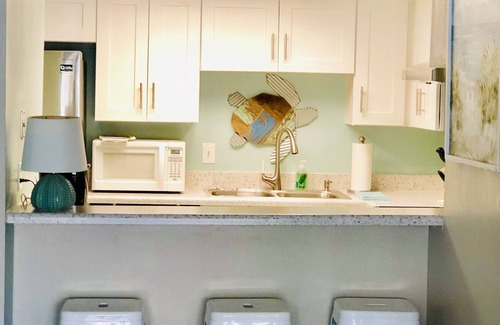 Villa Sabine Condo | Gorgeous waterfront condo steps from the beach!