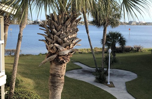 Villa Sabine Condo | Gorgeous waterfront condo steps from the beach!
