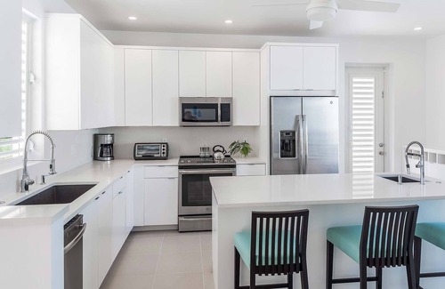 Leeward Settlement Villa | Grace Haven: Luxury Home w/Pool & Golf Cart, Walkable to Beach