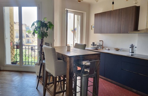 Saint-Charles Apartment | Grand Appartement Calme en Plein Cœur de Marseille