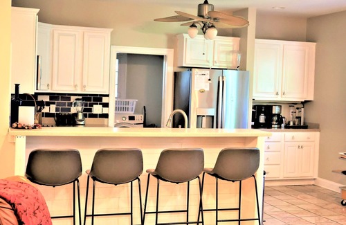 Sunset Point House | Grand Beach Retreat: Hot Tub, Walk to Ocean, Large Screened in Porch