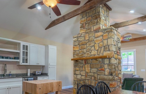 Madison House | Grand Fireplace at the Heart of the Home! Updates Galore, but lots of Old Charm!