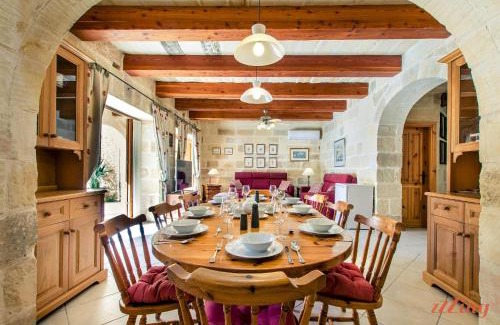 Sannat Villa | Grand Gozo Farmhouse with Games Room & Pool