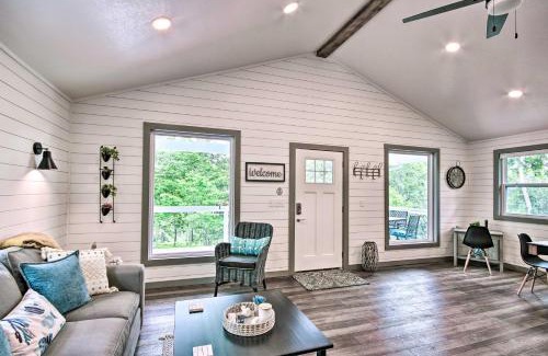 Eucha House | Grand Lake Cottage with Hot Tub in Eucha