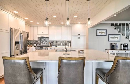 Presque Isle House | Grand Lake Gem with Private Boat Slip and Grills!