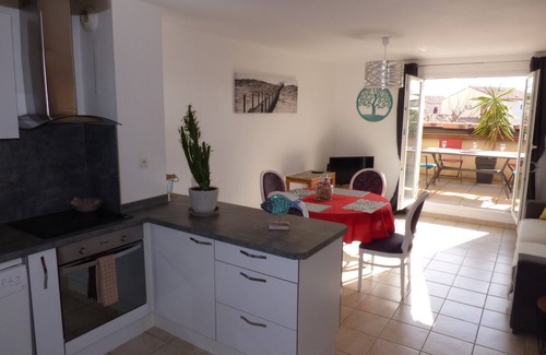 Narbonne-Plage Apartment | Grandes Bleues, Appartement T3 Duplex, Piscine, Narbonne Plage
