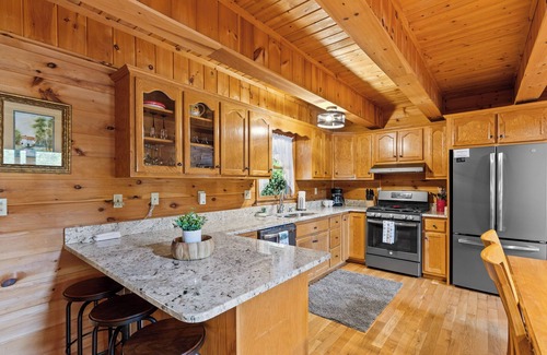 My Mountain Cabin | Great Access, Screened Porch, Hot Tub, Fire Pit