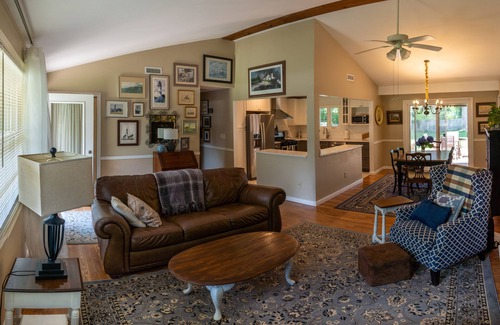 Saybrook Manor House | Great family home, fenced in back yard and Weber grill.