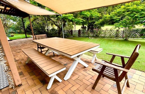 Yamba House | Great for families! “River Palm” Spacious, private, riverside retreat.