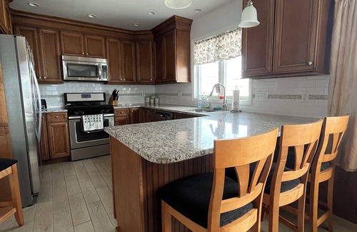 Townsend's Inlet House | Great location: only 100 feet to beach(3rd house from!) Furbaby Friendly