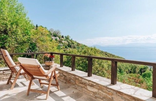 Agios Vlassios Villa | Great Pelion Villa | Villa Giolena | 3 Bedrooms | Beautiful Sea Views & Lovely.