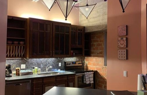 Brazos Apartment | Green Door Lofts-Silo Chic Loft Silos/Downtown