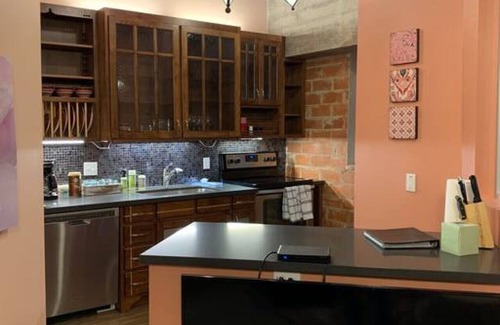 Brazos Apartment | Green Door Lofts-Silo Chic Loft Silos/Downtown