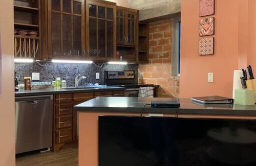 Brazos Apartment | Green Door Lofts-Silo Chic Loft Silos/Downtown
