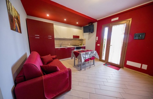 Cefalu Villa | Green Hills House - Small Apt - Wifi- Sea view terrace- Private parking