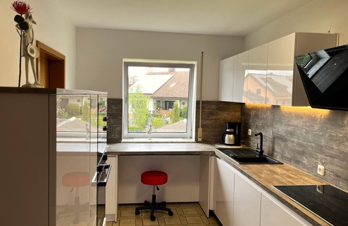 Solnhofen Apartment | Großzügige Ferienwohnung mit Blick auf Eines der Schönsten Geotope Bayerns