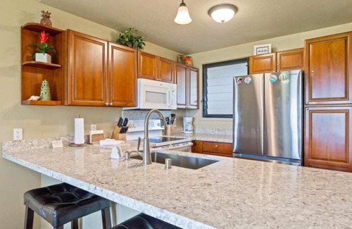 Lihue Condo | Ground Floor Retreat W/Kitchen - Kaha Lani 115