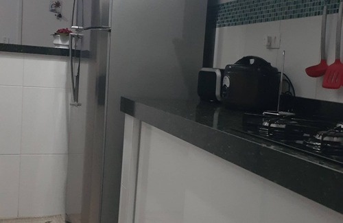 Jardim Centenario Apartment | Guarujá Full leisure with garage
