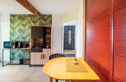 Mauleon-d'Armagnac Bed & Breakfast | Guest House 'Chambre Balneo' with Private Terrace, Wi-Fi and Air Conditioning