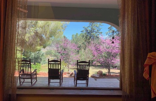 Cornville Apartment | Hacienda Private Suite & Patio overlooking garden