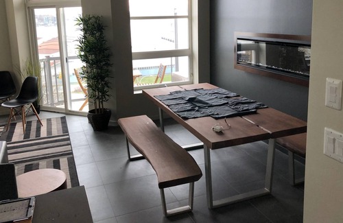 North End Condo | Halifax Harbour View 1 bedroom apartment near downtown-walkable with parking