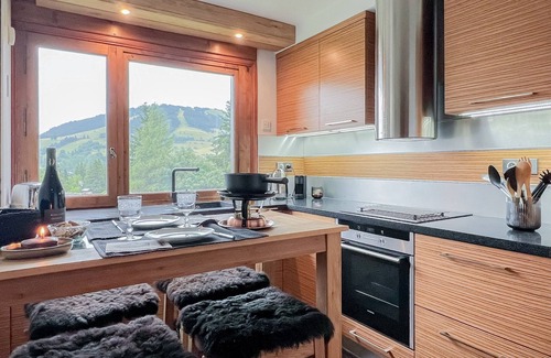 Megeve Apartment | Hameau des pistes Megève ski in ski out