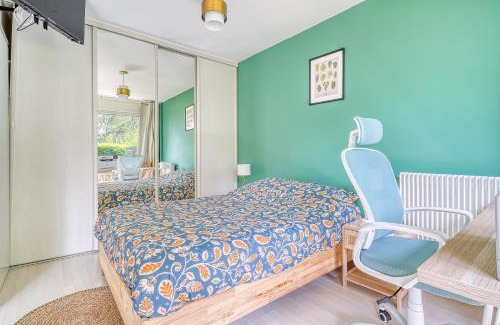 Bougival Apartment | Hana Home 2 chambres Bougival parking privé proche A86