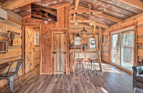 Cosby Apartment | Hand-Crafted ‘Creekside Treehouse’ with Grill!