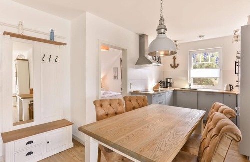 Born auf dem Darss Apartment | Harmonie - balcony, barbecue area, sauna, close to the Bodden, Baltic Sea 6km away, washing machine, WLAN