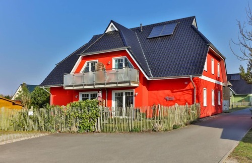 Born auf dem Darss Apartment | Harmonie - balcony, barbecue area, sauna, close to the Bodden, Baltic Sea 6km away, washing machine, WLAN