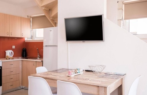 Platanias Town Apartment | Harmonious Athina Apartments Near the Beach