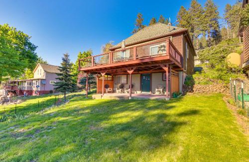 Harrison House | Harrison Home with Grill and Lake Views Walk to Town!