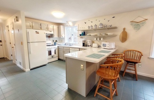 Northwest Harwich House | Harwich home with private heated pool, central A/C, king beds, bike trail