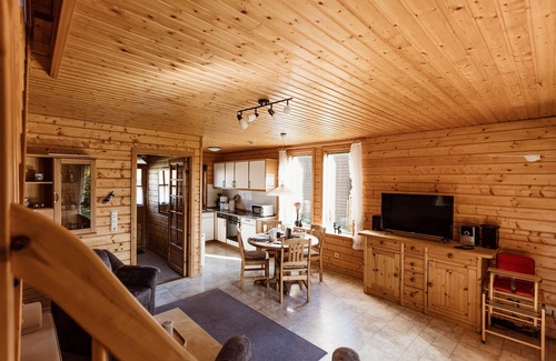 Rotacker House | Has-07 Holzblockhaus, 4 Pers., 65qm - Naturerlebnisdorf Blauvogel