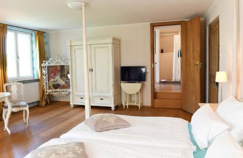 Heek Apartment | Haus Keppelborg: ZI Elisabeth mit Burgmauerblick