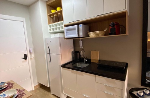 Perdizes Apartment | Haus Mitre Perdizes - New, impeccable studio: PUC-SP, Allianz Park, Shop Bourbon