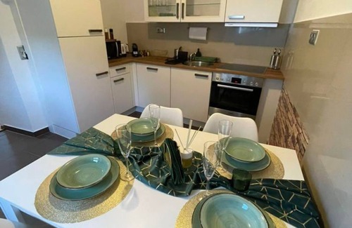 Windischgarsten Apartment | Haus Tarsoly - Appartement/fewo, Bad, WC, 1 Schlafraum