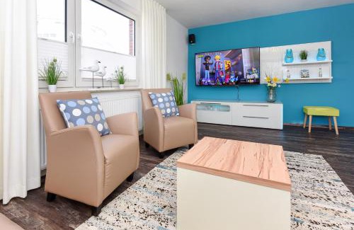 Bensersiel Apartment | Haus zur Möwe mit Frühstücksoption