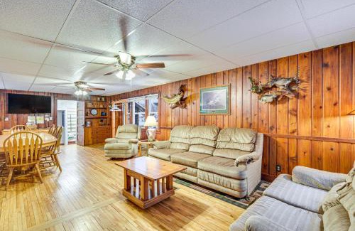 New Post House | Hayward Retreat on the Chippewa Flowage with Dock!