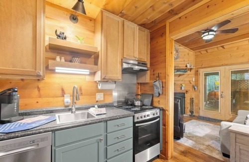 Sautee Nacoochee Cabin | Hazel's Haus | Hot Tub | Fireplace | Wi-Fi | Dogs