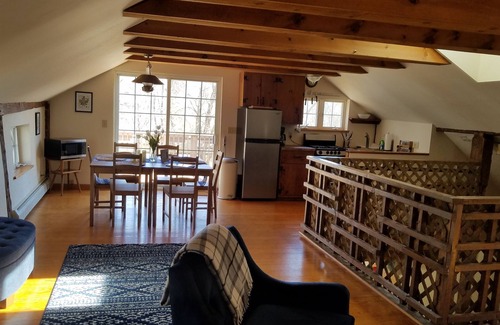 Hillsdale Ski Chalet | Heart of Historic Hillsdale, NY, charming carriage house, Swiss Chalet-style