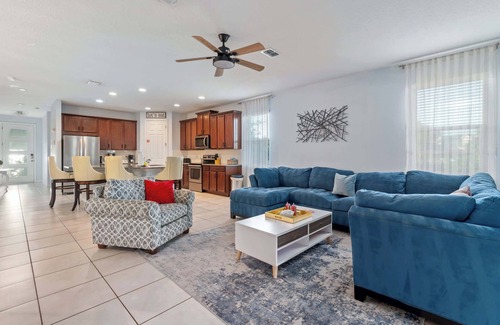 Four Corners Villa | Heated Pool, Gameroom, Free Waterpark 7MI 2 Disney