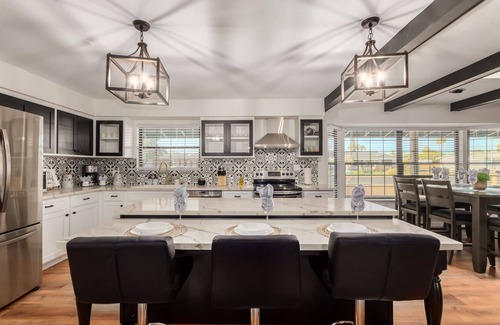 East Orangewood Estates House | Heated Pool, Grassy Yard! Sleeps 12!