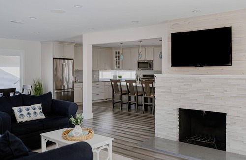 Grand Beach House | Heated pool in season, 2 blocks to beach, close to playground, golf course