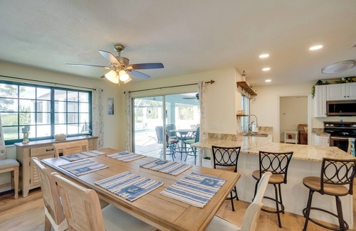 Punta Gorda House | Heated Pool + Lanai: Peaceful Punta Gorda Stay