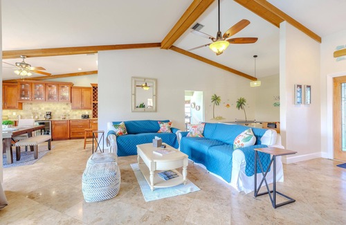 Lochmoor Waterway Estates House | Heated Pool, Pet Friendly, Game Room and Bikes - Palm Leaf Haven - Roelens Vacations