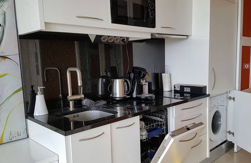 Naturist Village Apartment | Heliopolis Cap d'Agde Naturiste Sea View with Air Conditioning, WI-FI, Parking