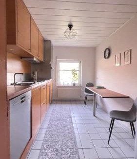 Nattenheim Apartment | Helle Ferienwohnung mit großem Balkon in Nattenheim in der Südeifel bei Bitburg